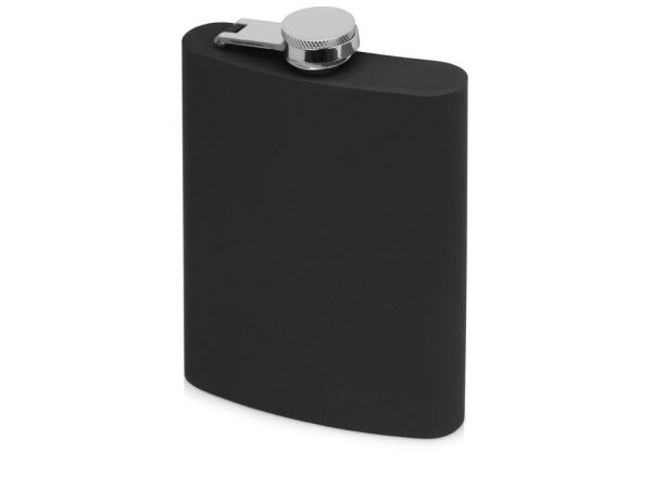 Фляжка «Remarque» soft-touch 2.0, Цвет черный