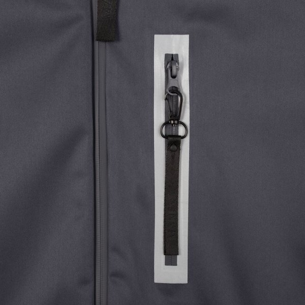 Куртка унисекс Shtorm, темно-серая (графит), S–XXL