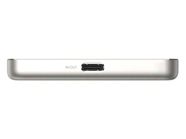 Внешний аккумулятор Xiaomi Super Slim Magnetic Power Bank, 5000 мАч, Цвет золотистый