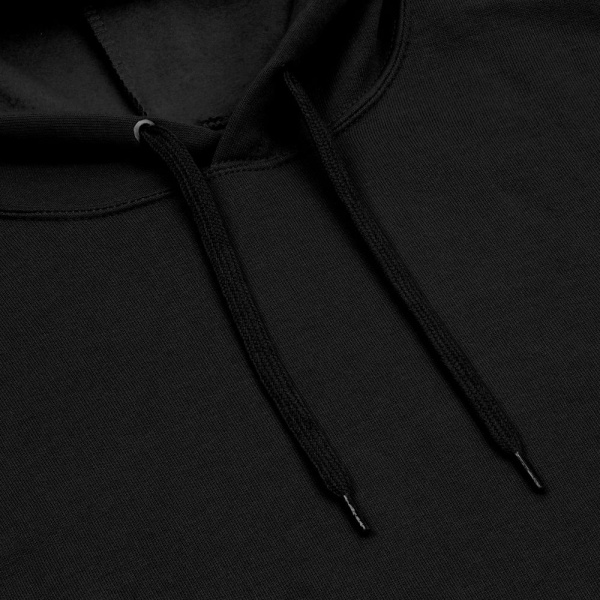 Толстовка с капюшоном Slam 320, черная, XS–XXL