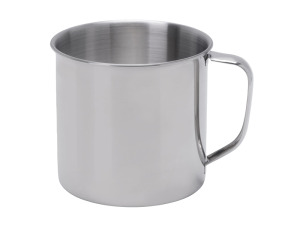 Кружка из нержавеющей стали «Trek M», Размер 550 мл, Цвет серебристый