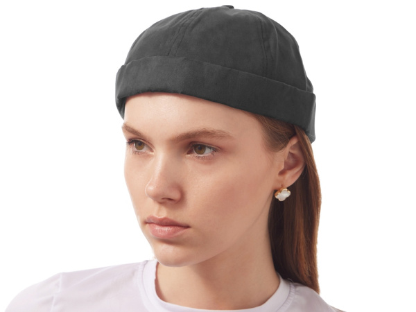 Шапка «Docker Hat», унисекс, Цвет темно-серый