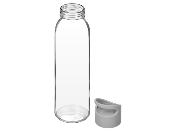 Стеклянная бутылка  «Fial», 500 мл, Цвет прозрачный/серый