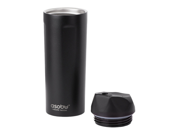 Вакуумная термокружка «EASY ACCESS» с блокиратором, Цвет черный