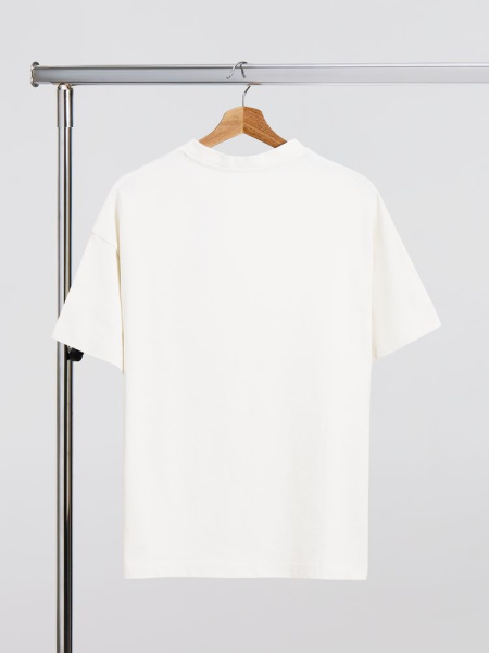 Футболка оверсайз унисекс Sinkopa, молочно-белая, XS–XXL