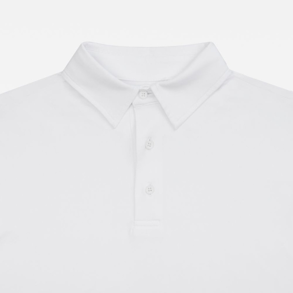 Рубашка поло унисекс Senti, белая, XS–4XL