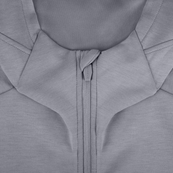 Куртка с капюшоном унисекс Begi, серая, S–XXL