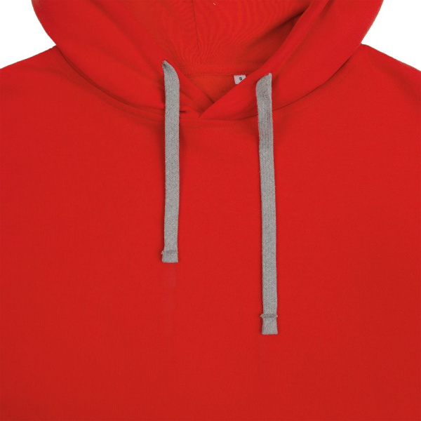 Толстовка с капюшоном Unit Kirenga Heavy, красная, XS–5XL