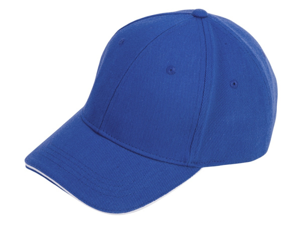 Бейсболка «Cancun», Цвет синий классический, белый