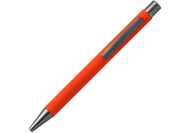 Ручка металлическая шариковая FAMILY MARSEL, soft touch, Цвет оранжевый