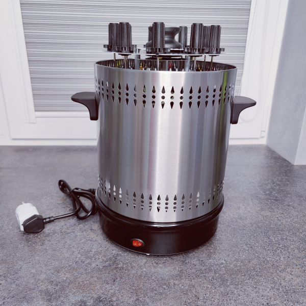 Шашлычница электрическая "Barbeque Maker" модель KLB-901 (9 шампуров)