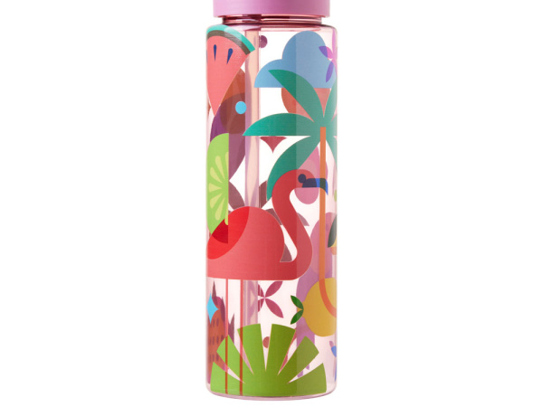 Бутылка для воды «Speedy» с круговой УФ-печатью, Цвет пыльная роза