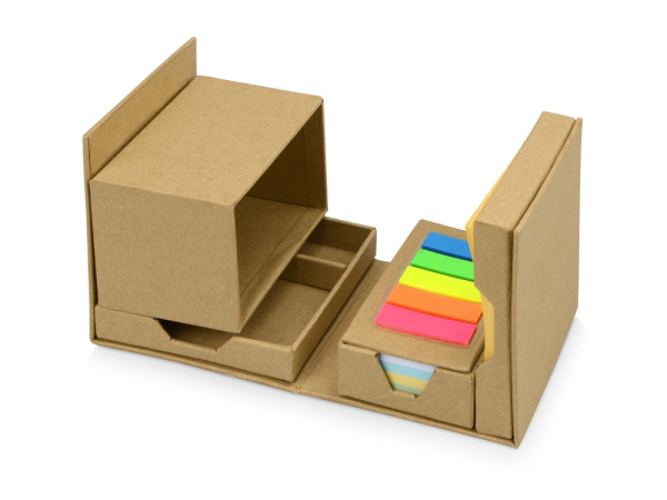 Куб настольный для записей «Брик», Цвет крафт