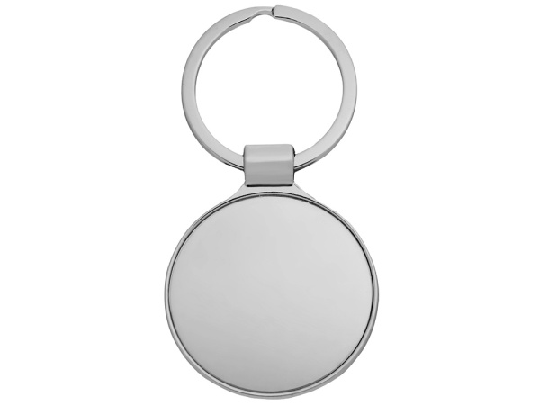 Брелок «Light Steel Rnd», Цвет серебристый