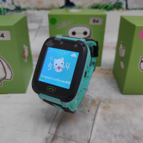 Детские умные часы SMART BABY S4 с функцией телефона