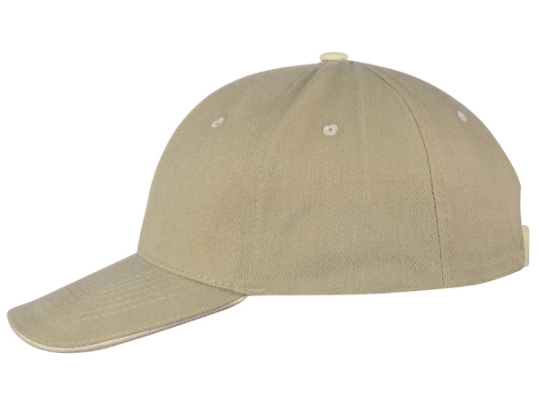 Бейсболка «New Castle F», Размер 60, Цвет оливковый/натуральный