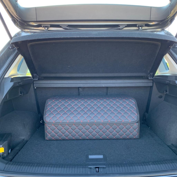 Автомобильный органайзер Кофр в багажник Premium CARBOX Усиленные стенки (размер 70х40см)