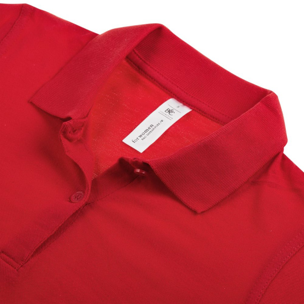 Рубашка поло женская Safran Pure красная, S–XXL