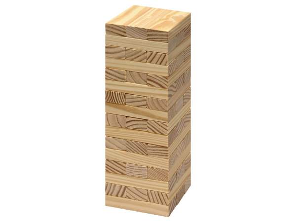 Игра из дерева «Big Tower 48», Цвет бежевый