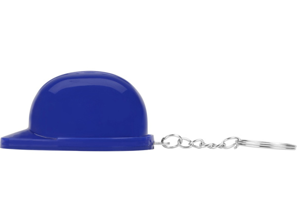 Брелок-открывалка «Каска», Цвет синий/серебристый
