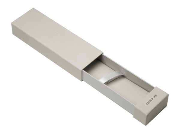 Подарочный набор: ручка-роллер, ручка шариковая, Цвет серебристый