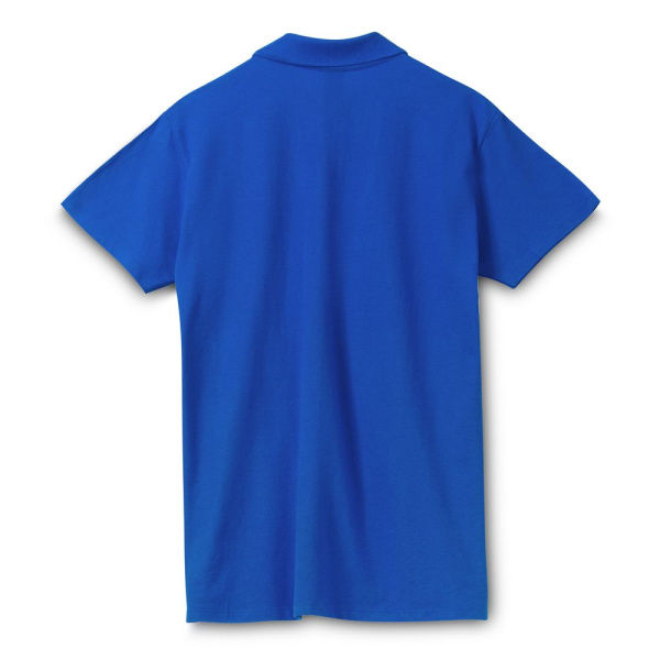 Рубашка поло мужская Spring 210, ярко-синяя (royal), S–5XL