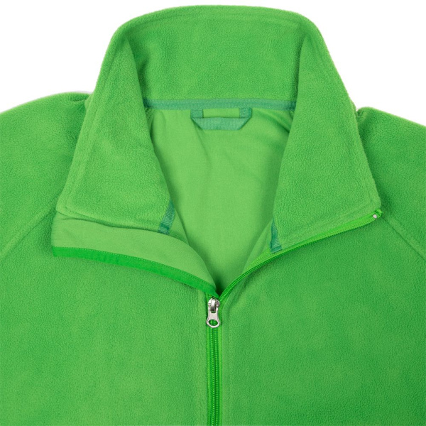 Куртка флисовая унисекс Fliska, зеленое яблоко, XS–XXL