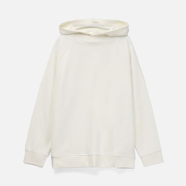 Худи унисекс H5, молочно-белое, XS–XXL