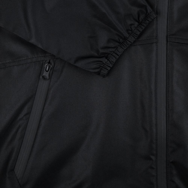 Куртка унисекс Nordvind WR, черная, S–XXL