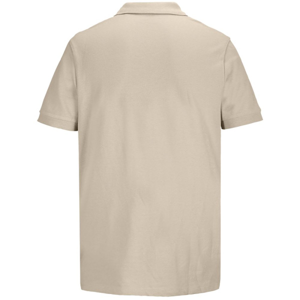 Рубашка поло унисекс Pacific, бежевая (льняная), S–XXL