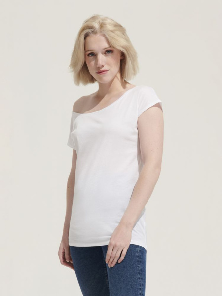 Футболка женская Marylin, красная, S–XXL