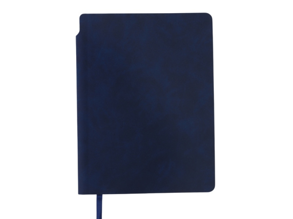 Блокнот в гибкой обложке А5 «Notepeno Max», Цвет темно-синий