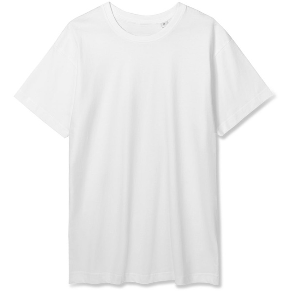 Футболка унисекс T-Bolka 180, белая, S–5XL