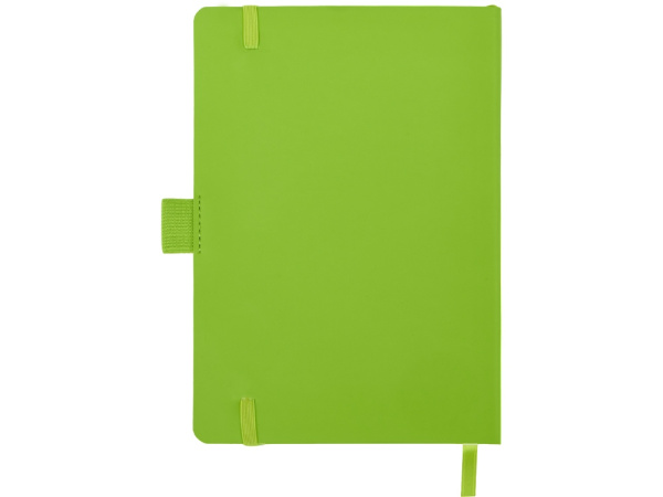 Блокнот А5 в гибкой обложке «Vision 2.0» soft-touch, Размер А5, Цвет зеленое яблоко