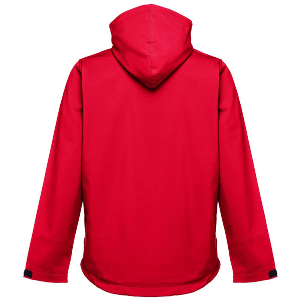 Куртка софтшелл мужская Zagreb, красная, S–XXL