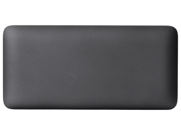 Внешний аккумулятор «Mild», металлик soft-touch, 10 000 mAh, Цвет серый