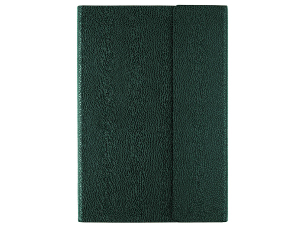 Ежедневник недатированный с магнитным клапаном А5 «Venezia», Цвет зеленый