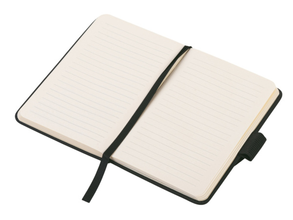 Блокнот А6 в твердой обложке «Vision 2.0» soft-touch, Размер А6, Цвет черный