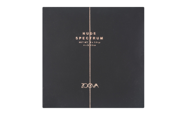 Палетка румян Zoeva Nude Spectrum 4 цвета