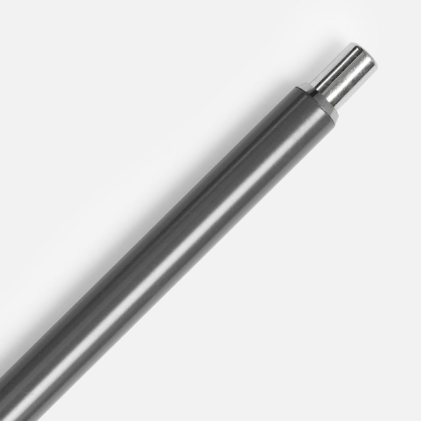 Ручка шариковая Slim Beam, серая, 14х0,9 см