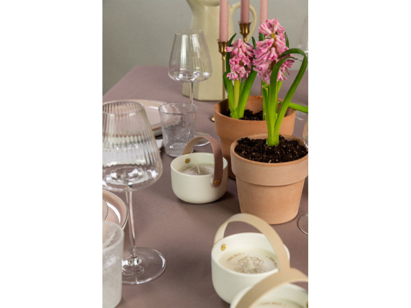 Свеча Valerie Concept, Цвет белый/бежевый