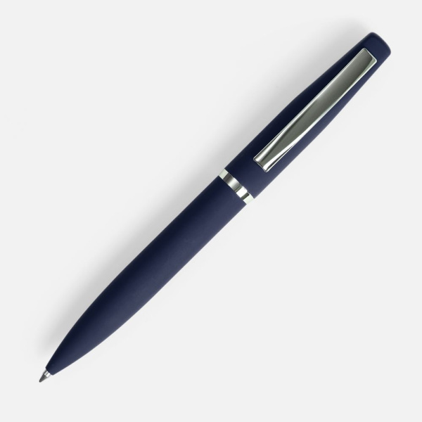 Ручка шариковая Bolt Soft Touch, синяя, 13,8х1,3 см