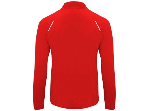 Толстовка с воротом на молнии «Melbourne» мужская, Размер M, Цвет красный