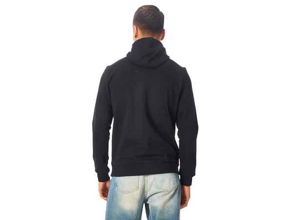 Толстовка "Stream" с капюшоном, унисекс, Размер 2XL, Цвет черный