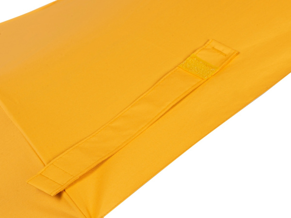 Зонт-автомат «Dual» с двухцветным куполом, Цвет желтый/черный