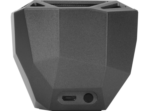 Портативная колонка «Geo», белая подсветка, Цвет мокрый асфальт