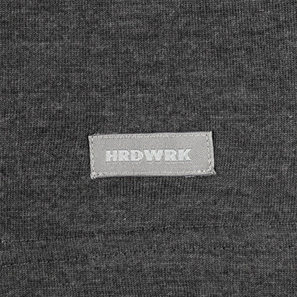 Футболка унисекс Firm Wear, черный меланж, S–4XL