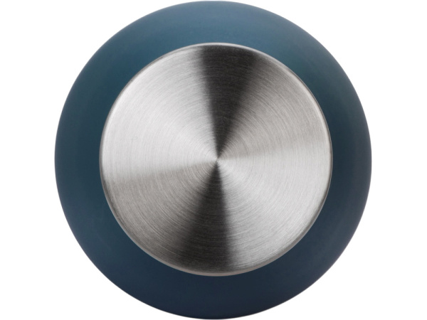 Бутылка для воды из нержавеющей стали «Rely», 650 мл, Цвет темно-синий, серебристый