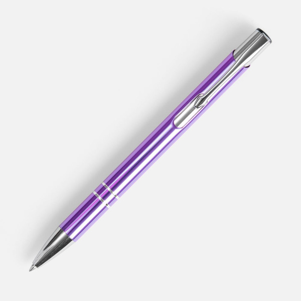 Ручка шариковая Keskus, фиолетовая, 13,7х0,8 см