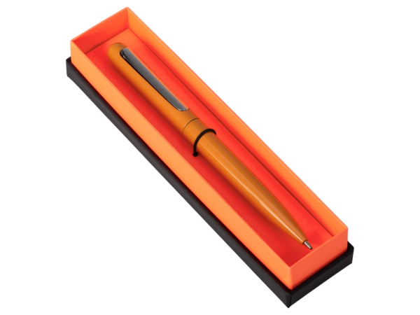 Ручка в футляре «Blooming Skate», Цвет оранжевый